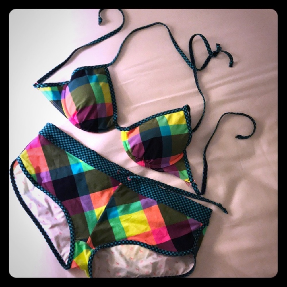 NWOT VS PINK Bikini 💗 Neon ✨